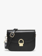 Shoulder Bag M Altair Leather Etrier Black altair EALA081M