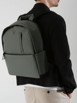 2-compartment Impulsion Backpack With 15" Laptop Sleeve Etrier Beige impulsion EIMP8282-vue-porte