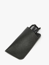 Sunglass Case Etincelle Irise Leather Etrier Black etincelle irisee EETI5017-vue-porte