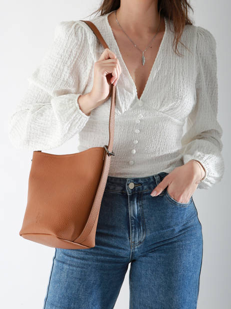 Sac Porté épaule Sac à Dos S Cavalier Cuir Etrier Marron cavalier ECLR126S vue secondaire 1